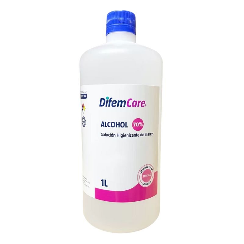 Alcohol Higienizante de Manos al 70% 1L - tubotiquin.cl