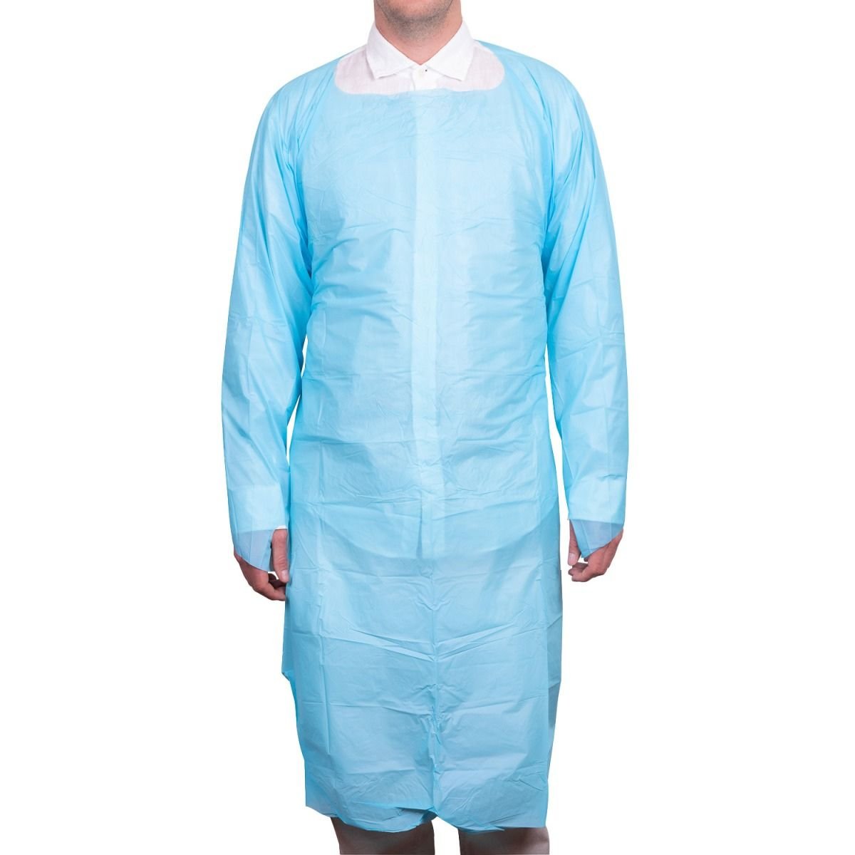 Pechera Plastica con ojal paq/10 uni - tubotiquin.cl