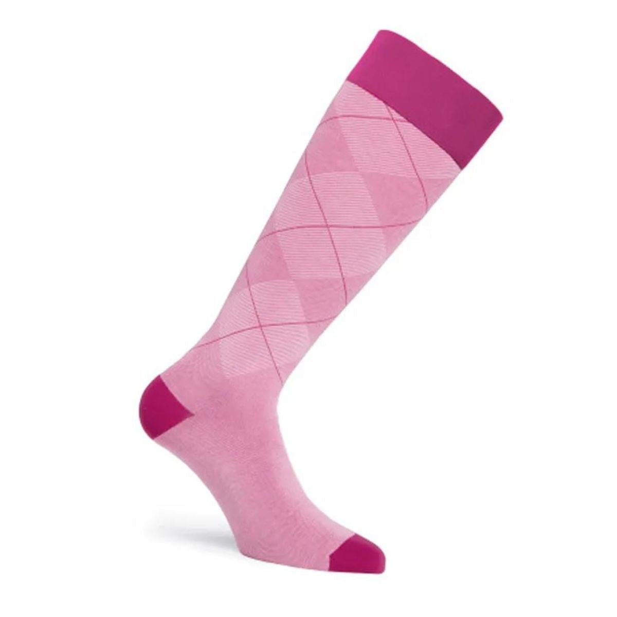 Calcetín Casual Pattern 20 - 30 mmhg Rosado - tubotiquin.cl