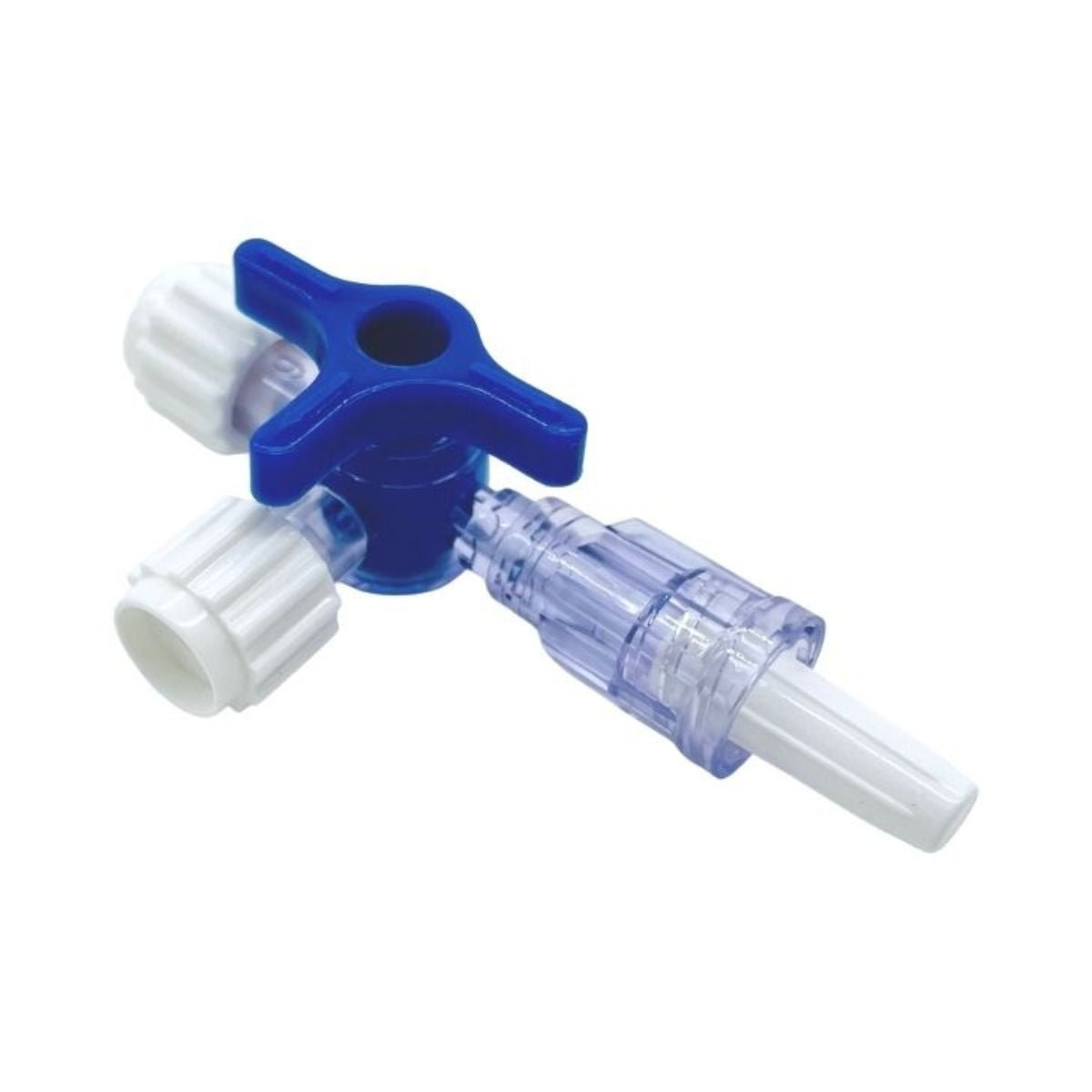 Llave 3 Pasos Cranberry Giro 360° Luer Lock Control Flujo IV Enfermería UCI Anestesia Estéril Policarbonato Caja 50 Unidades - tubotiquin.cl