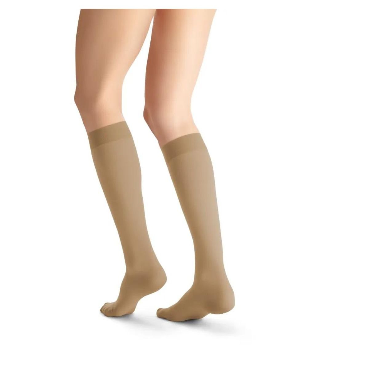 Calcetín Opaque 20 - 30 mmhg Punta Cerrada Natural - tubotiquin.cl