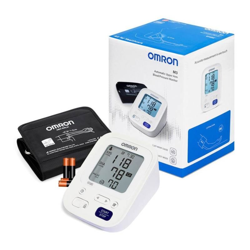 Toma Presion Arterial de Brazo HEM - 7154 (M3) - tubotiquin.cl