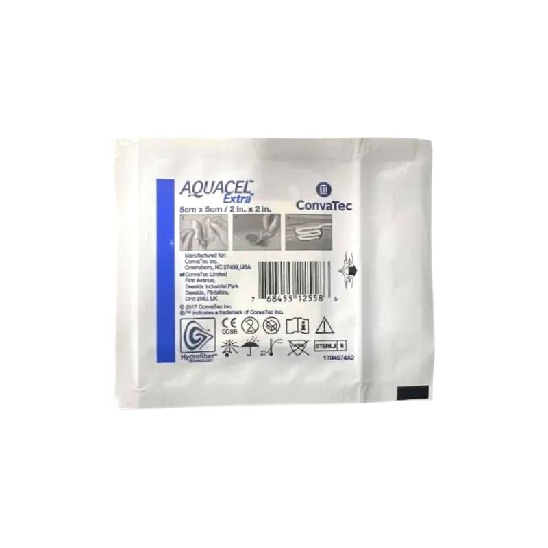 AquaCell Extra 5cm x 5cm Apósito cj/10 unidades - tubotiquin.cl
