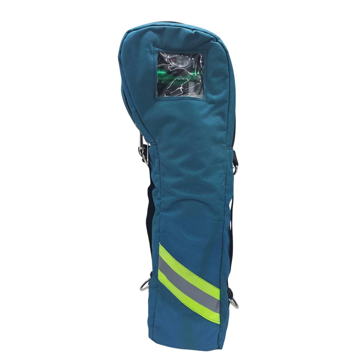 Cilindro Oxígeno Portátil 168L Kit Completo ISP - Regulador 15 LPM Cánula Nasal Bolso Transporte Médico Altura - tubotiquin.cl