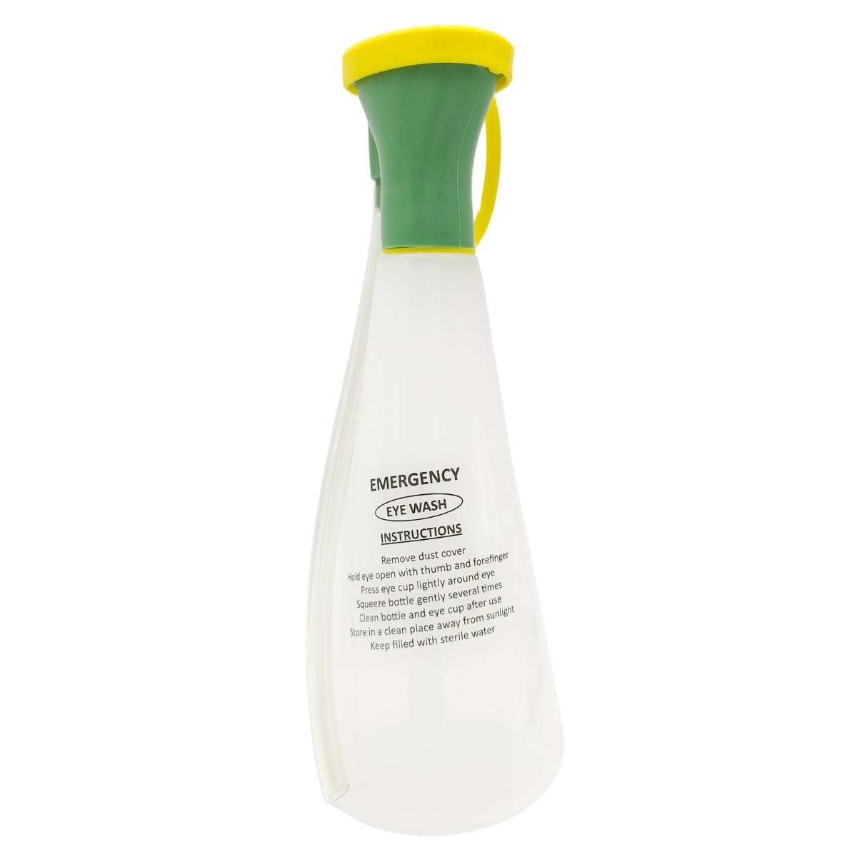 Kit Lavaojos Emergencia Portátil con Solución Salina - Botella 350ml + NaCl 250ml - tubotiquin.cl