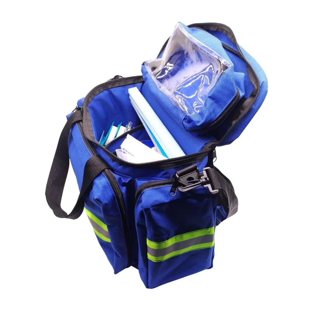 botiquin-deportivo-bolso-paramedico-abierto-compartimentos