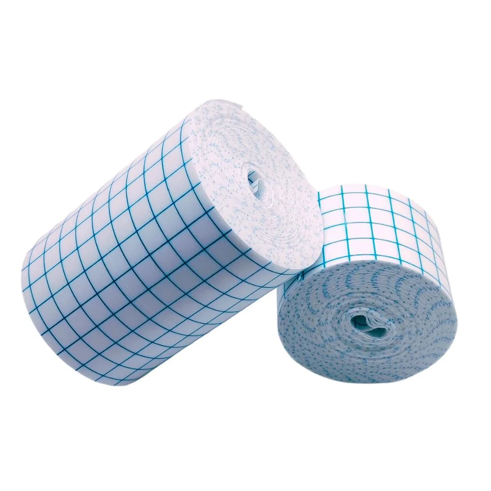 Venda adhesiva elástica Stretch Cranberry para fijación de apósitos y dispositivos médicos