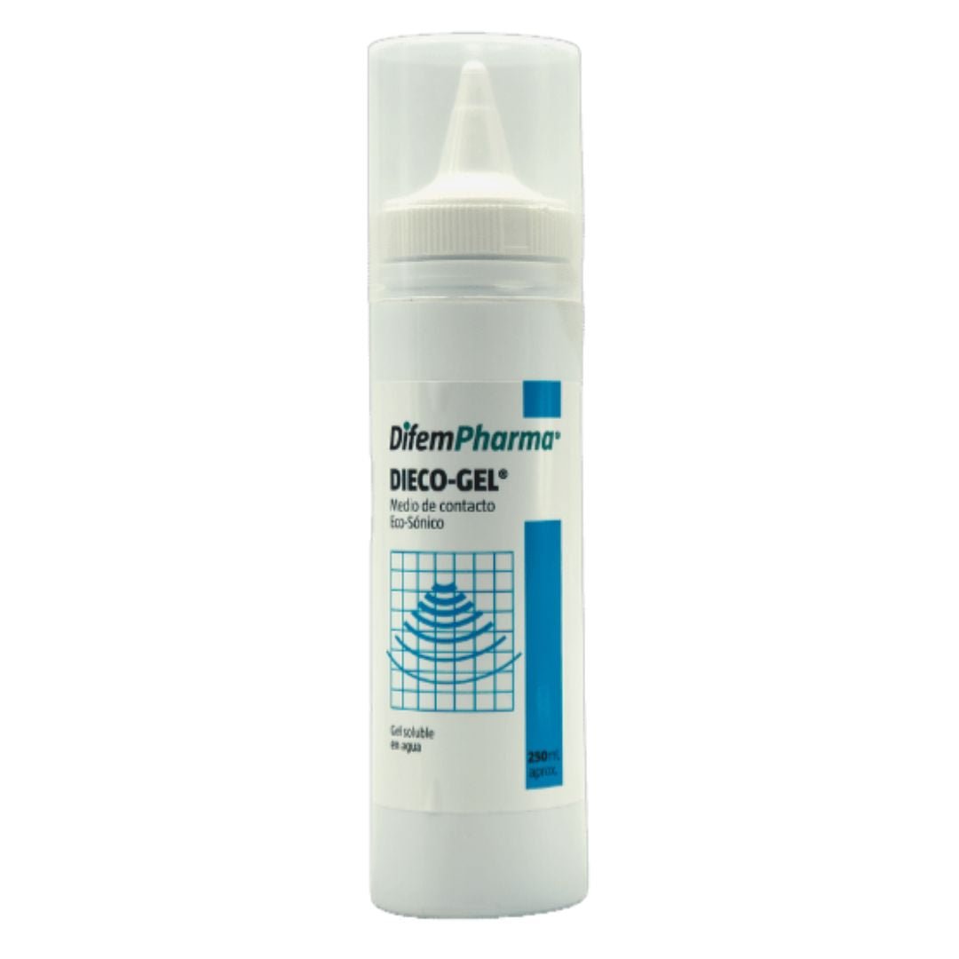 Gel Conductor Ultrasonido Aplicador 250ml Dieco - Gel - Depilación Láser HIFU Radiofrecuencia - Formato Profesional Estética - tubotiquin.cl