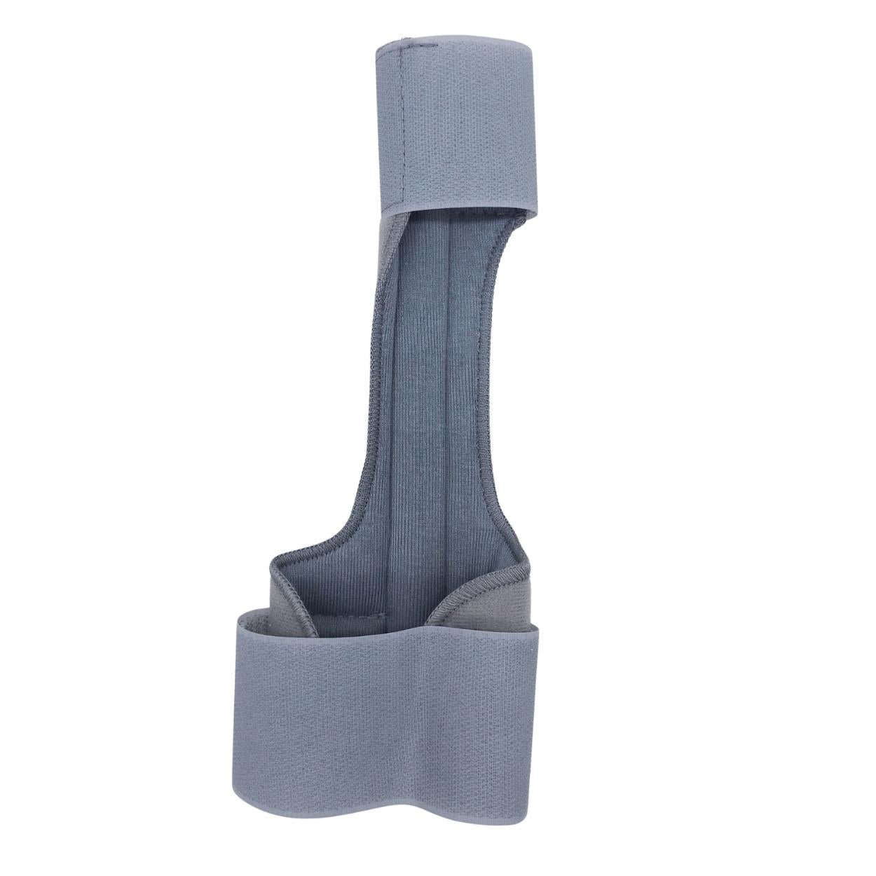 Férula inmovilizadora de dedo Blunding, vista posterior con cierre ajustable