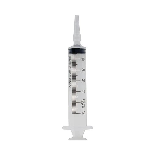 Jeringa Alimentación 60ml Punta Catéter Cranberry Nutrición Enteral Sondas Gástricas Cuidados Domiciliarios Estéril Caja 25 - tubotiquin.cl