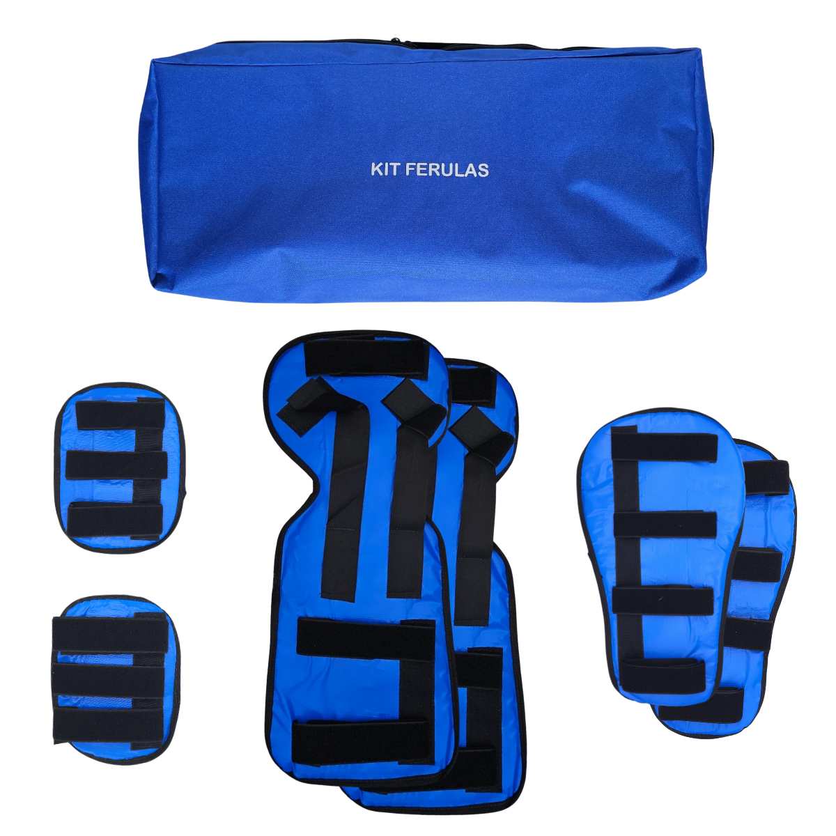 Kit de Férulas Semi Rígidas para Inmovilización de Extremidades - 6 Piezas - tubotiquin.cl