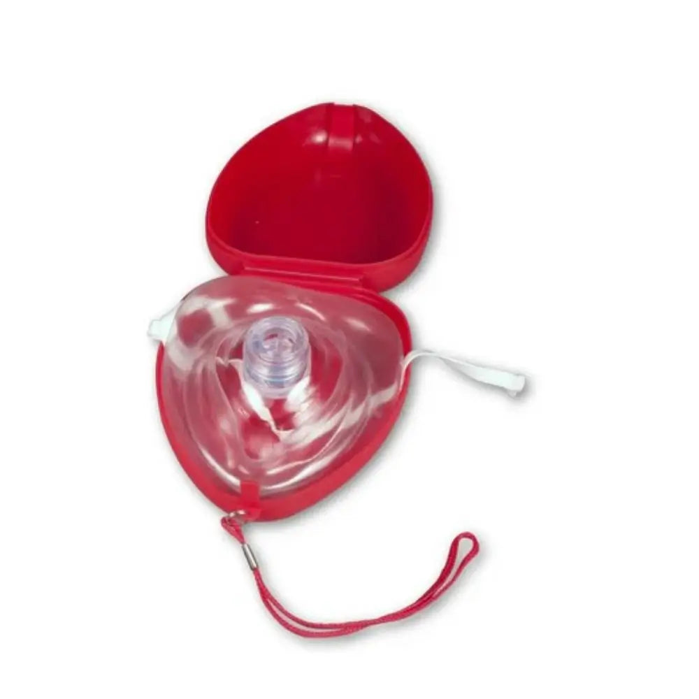 Mascarilla RCP pocket mask con correa de sujeción y estuche protector