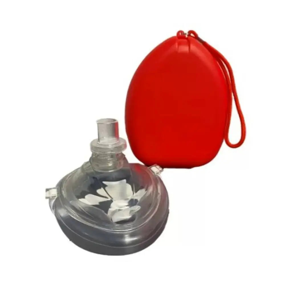 Mascarilla de reanimación RCP pocket mask con válvula unidireccional de seguridad