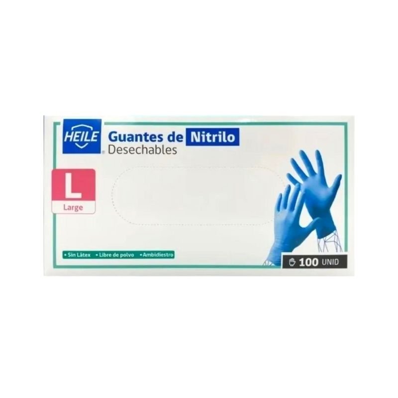 Guantes de Nitrilo Heile - tubotiquin.cl