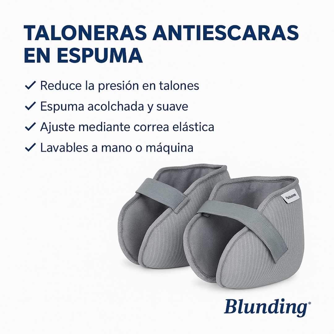 Taloneras Antiescaras en Espuma (Par) Blunding - tubotiquin.cl
