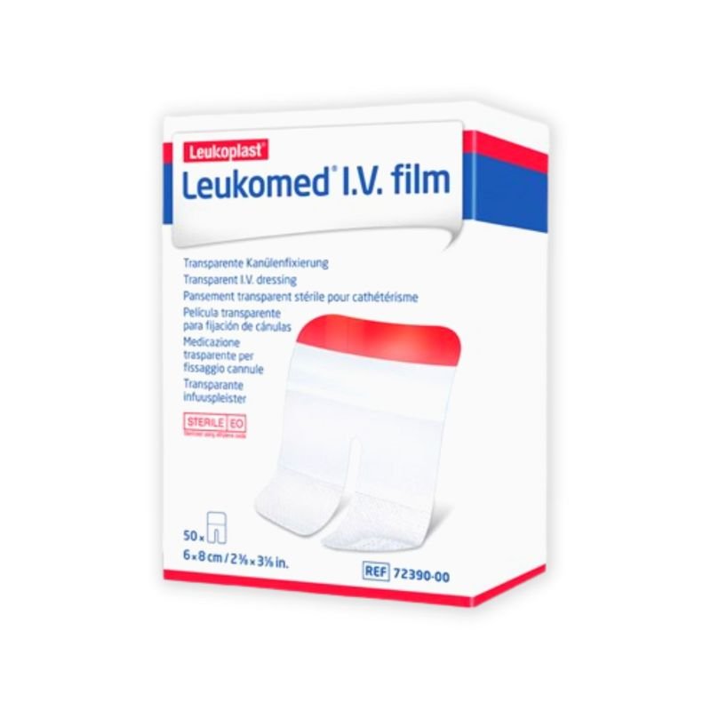 Apósito Leukomed I.V. Film 7 x 9 cm Unidad - tubotiquin.cl