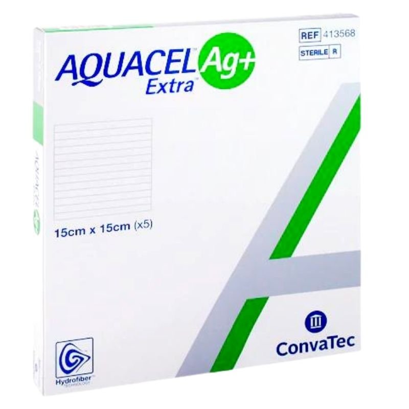 Aquacel Extra AG Plus 15cm x 15cm - tubotiquin.cl
