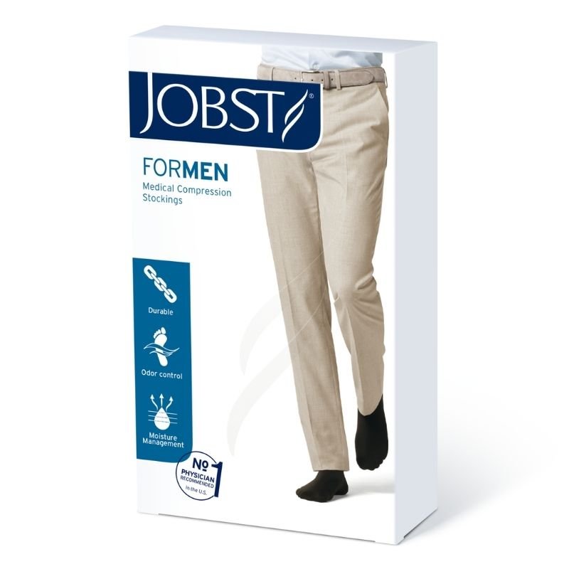 Calcetín forMen 30 - 40 mmhg Negro - tubotiquin.cl