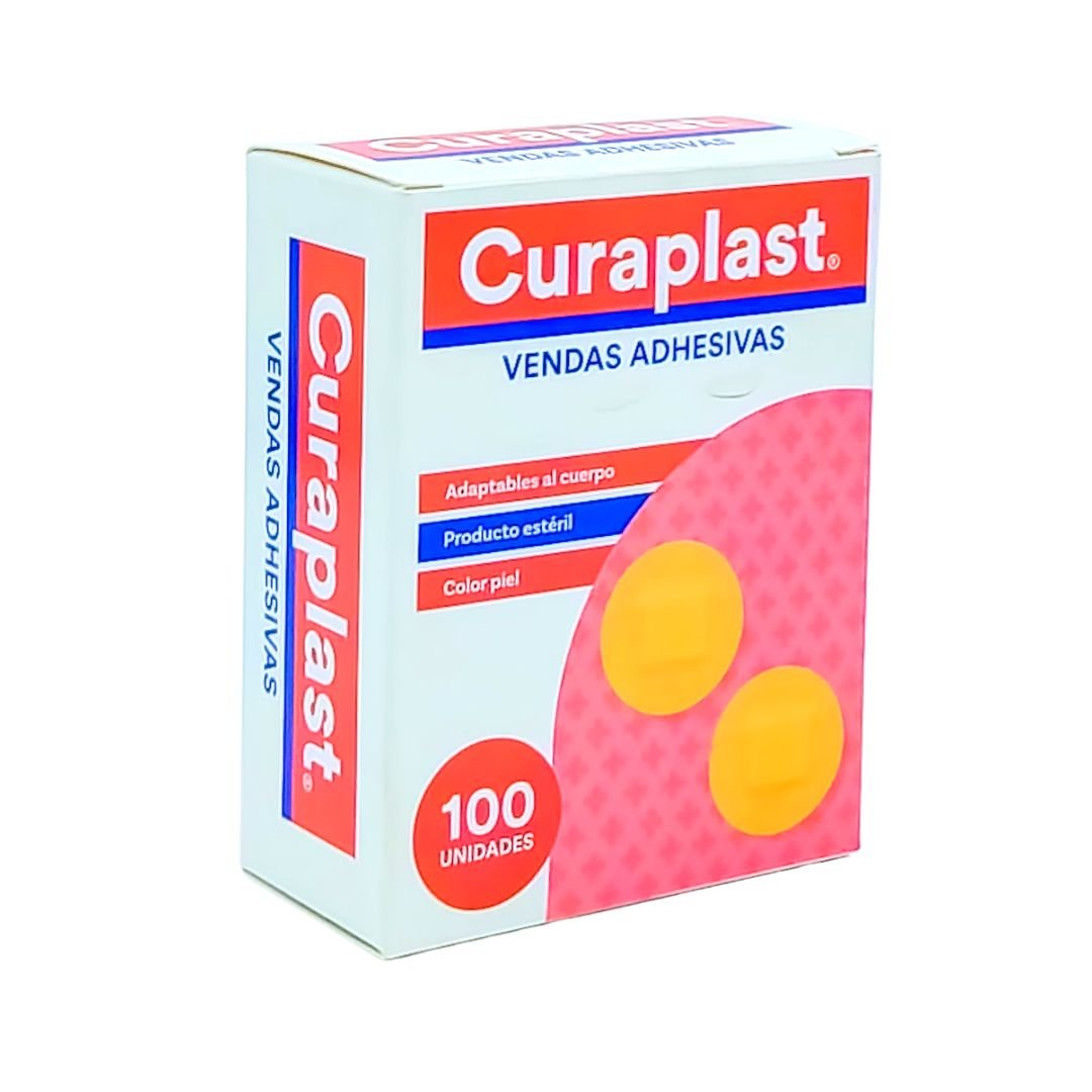 Curaplast Parche Curita Redondo - tubotiquin.cl