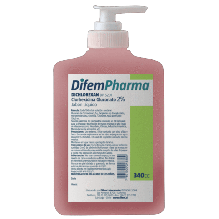 Jabón Dichlorexan 2% Liquido - tubotiquin.cl