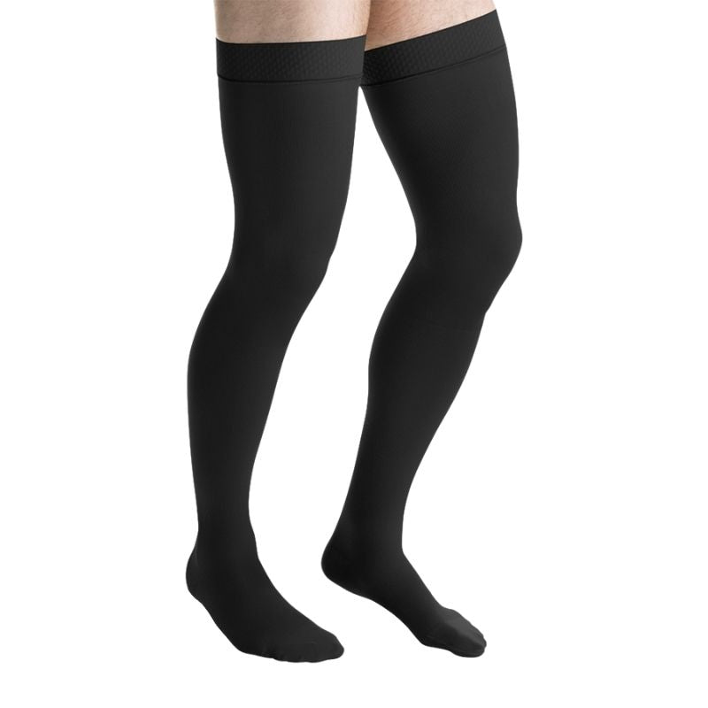 Calcetín forMen Muslo 30 - 40 mmhg Negro - tubotiquin.cl