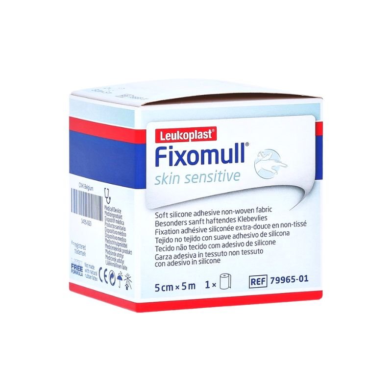 Fixomull Skin Sensitive 5cm x 5m BSN Medical Chile - Venda Silicona - tubotiquin.cl