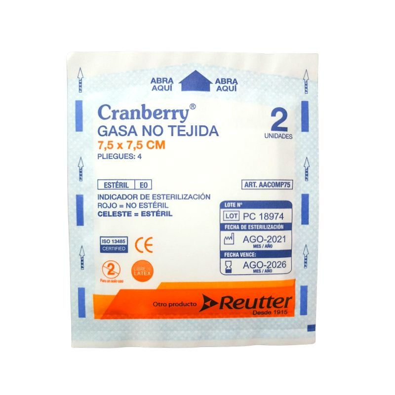 Gasa Esteril No Tejida - tubotiquin.cl