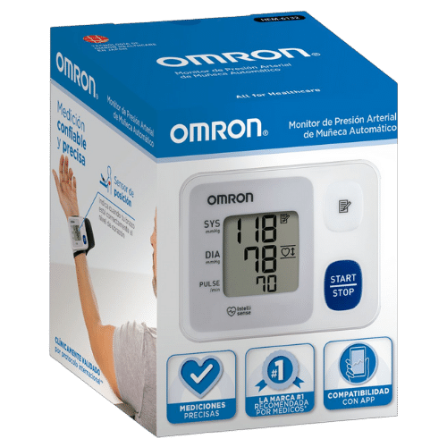 Toma Presión de Muñeca OMRON HEM - 6124 - tubotiquin.cl