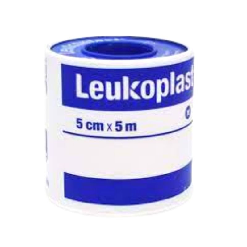 Cinta Adhesiva Leukoplast 5 cm Blanco - tubotiquin.cl