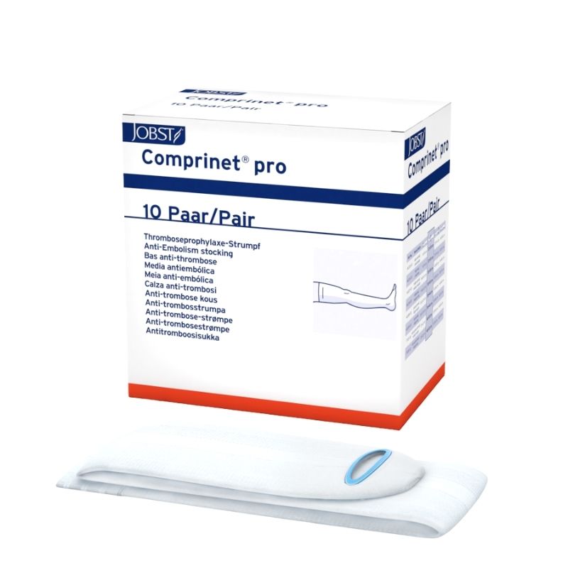Medias antiembólicas JOBST Comprinet Pro 18 mmHg — par talla M estándar clínico hospitalario Chile