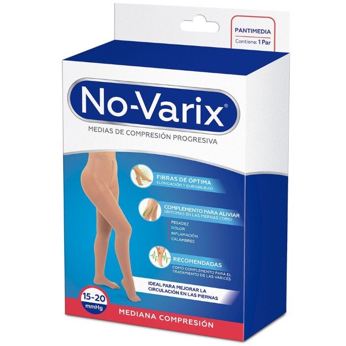Pantimedia No - Varix 15 - 20 mmHg Transparente Beige - tubotiquin.cl