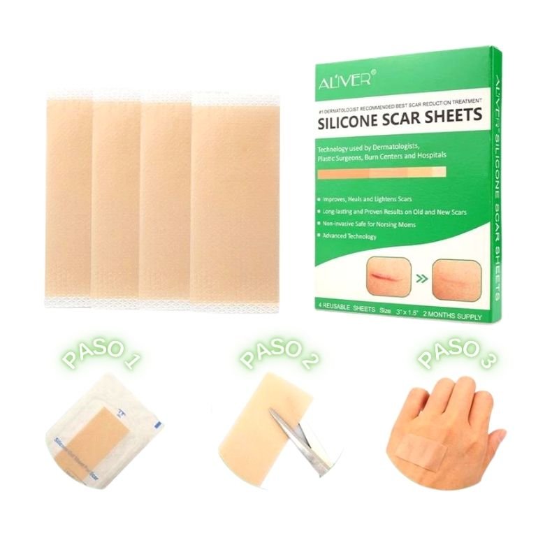 Parche de Silicona para Cicatrices cj/4 unid - tubotiquin.cl