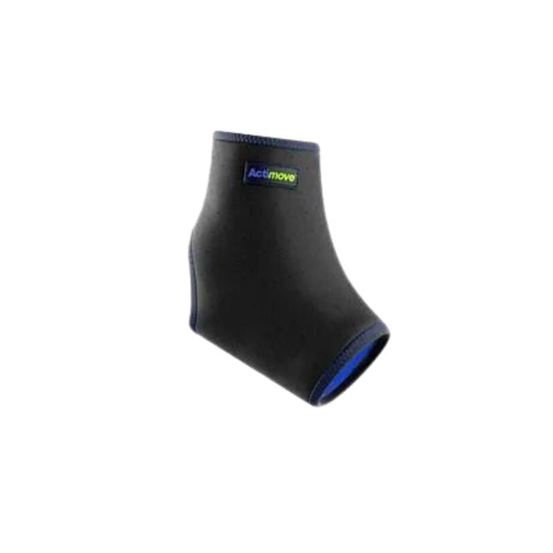 Tobillera deportiva Actimove tallas S M L XL — tabla de medidas por circunferencia de tobillo