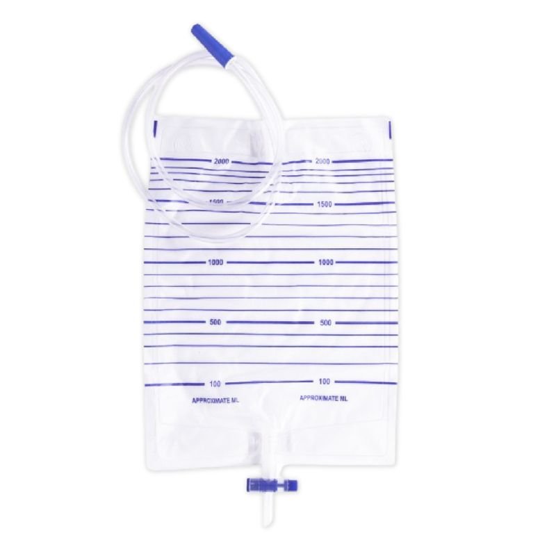 bolsa recolectora de orina adulto cranberry para el cuidado de enfermos con incontinencia urinaria