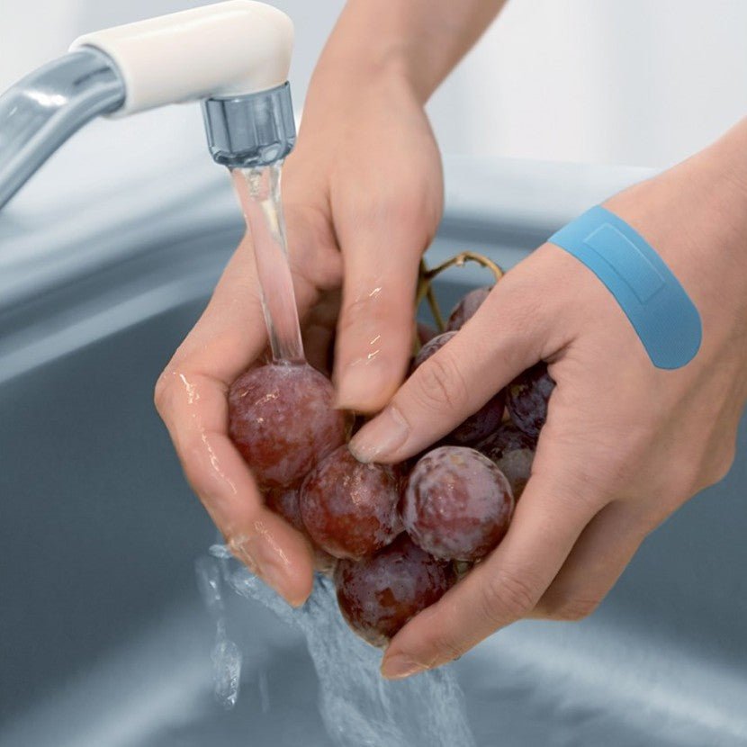 Coverplast Parche Curita Azul Detectable - tubotiquin.cl