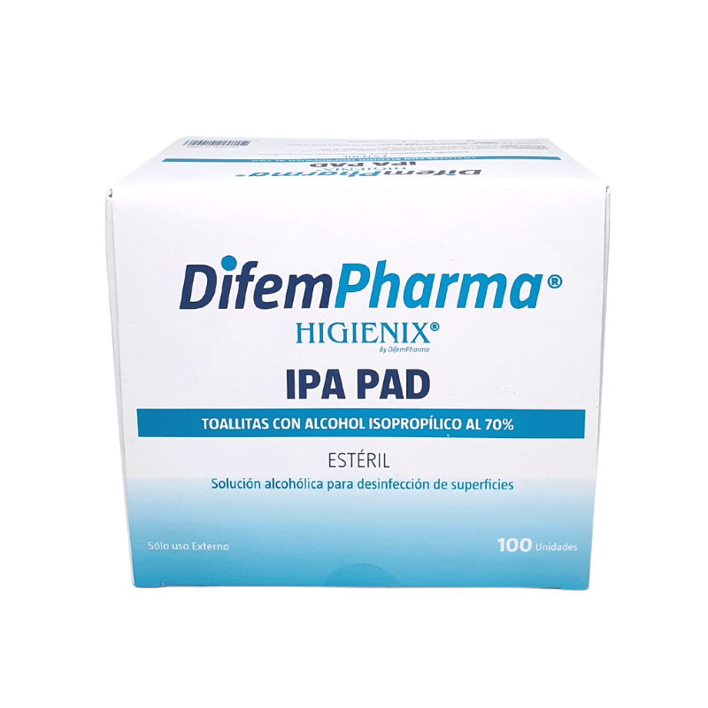 Higienix Alcohol IPA PAD cj/100 - tubotiquin.cl