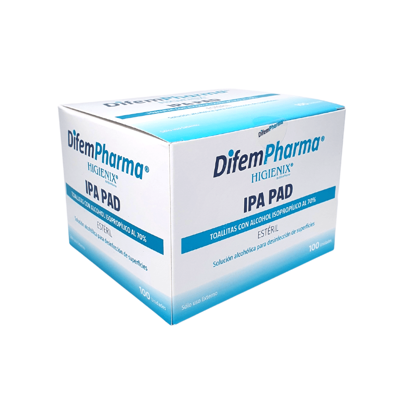 Higienix Alcohol IPA PAD cj/100 - tubotiquin.cl