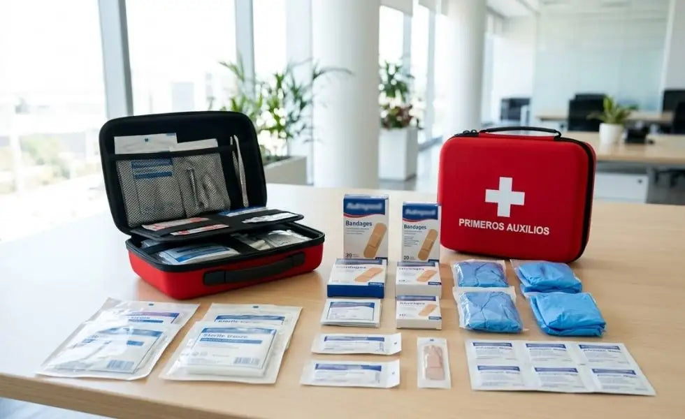 Reposición periódica de insumos del botiquín de primeros auxilios para empresa — TuBotiquín.cl