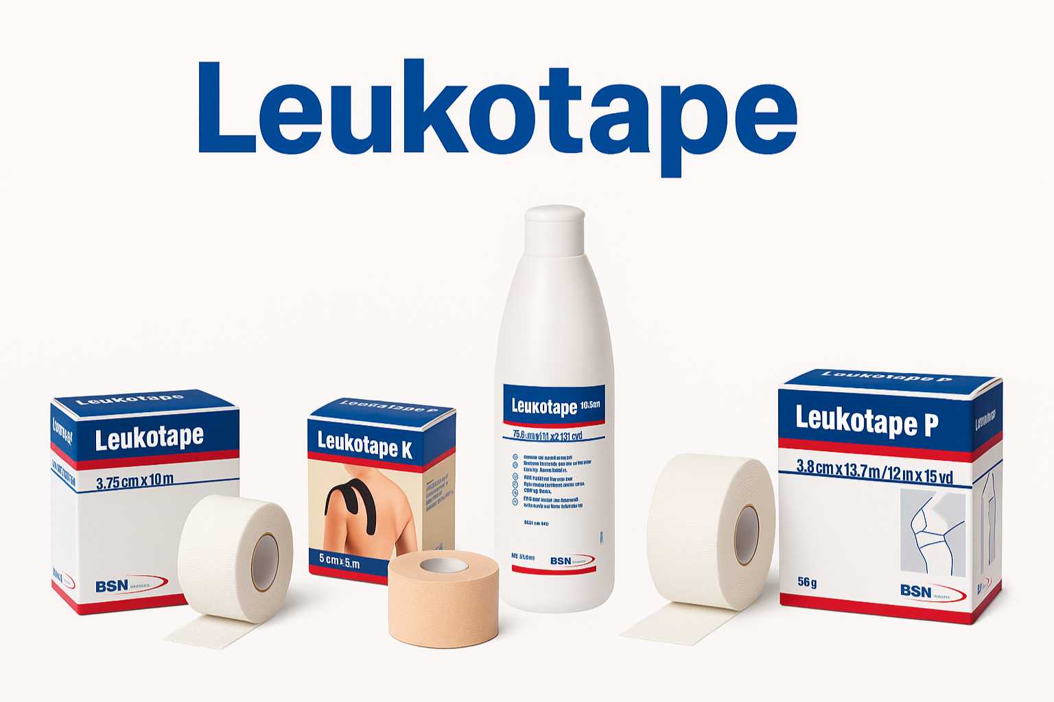 Leukotape | Cintas de Taping Profesional BSN Medical - tubotiquin.cl
