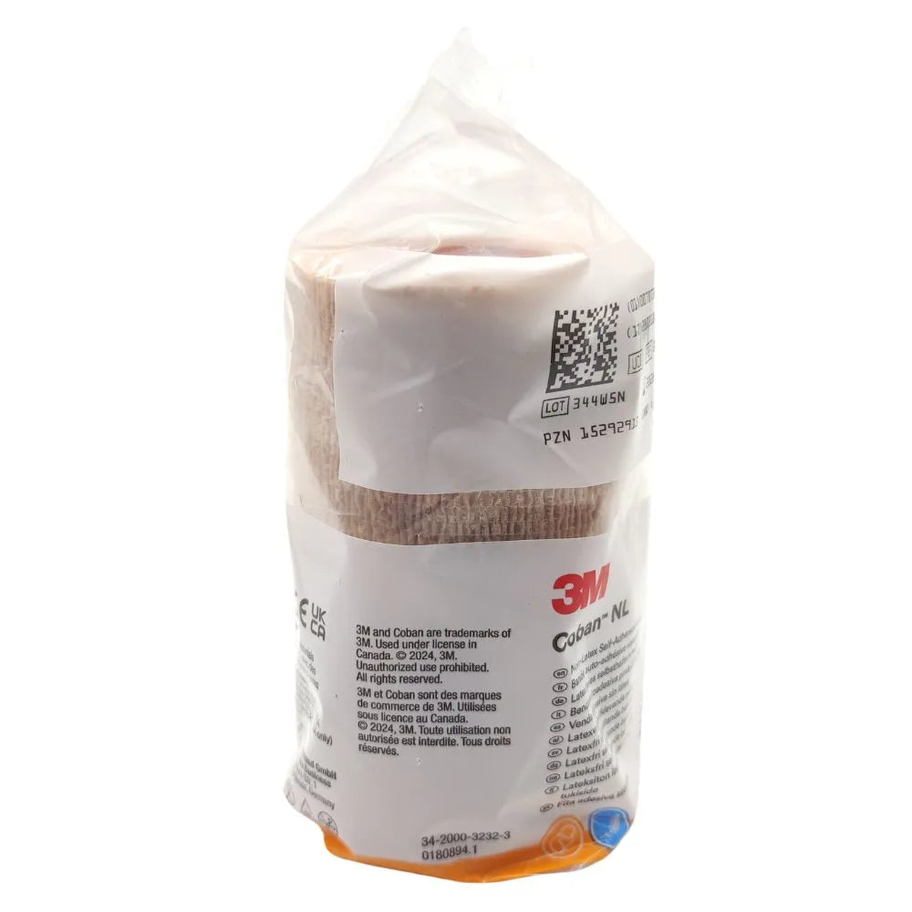 Venda coban NL 10 cm × 4,5 m — vendaje compresivo para edemas y esguinces