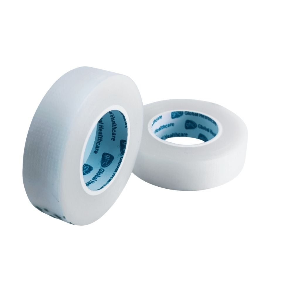 Cinta adhesiva transparente médica GHC para fijación de apósitos y curaciones 1.5cm
