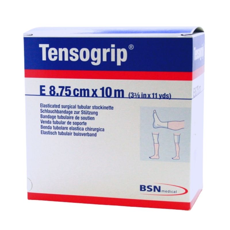 tensogrip E es un vendaje de 8.75cm x 10m que sirve para muslos y tobillos