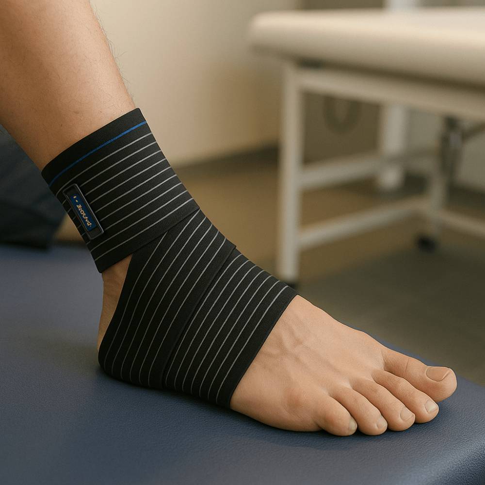 Tobillera Actimove para esguince color negro