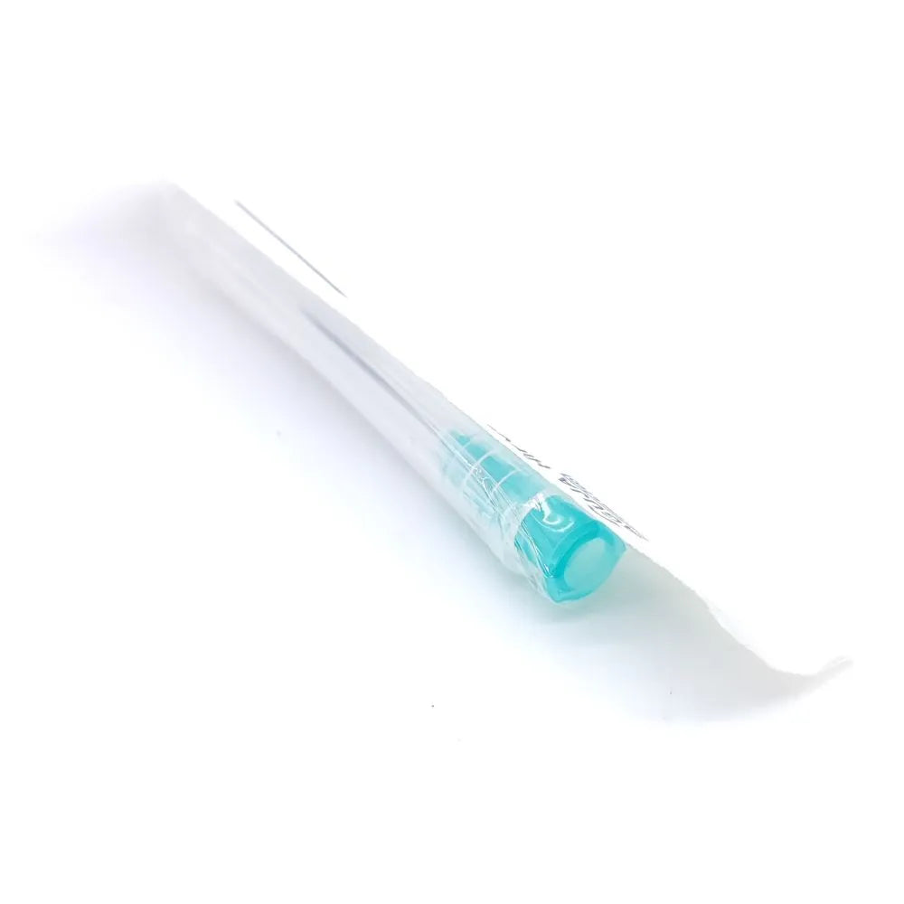 Aguja hipodérmica estéril 21G x 1 pulgada Cranberry para jeringas luer slip o luer lock