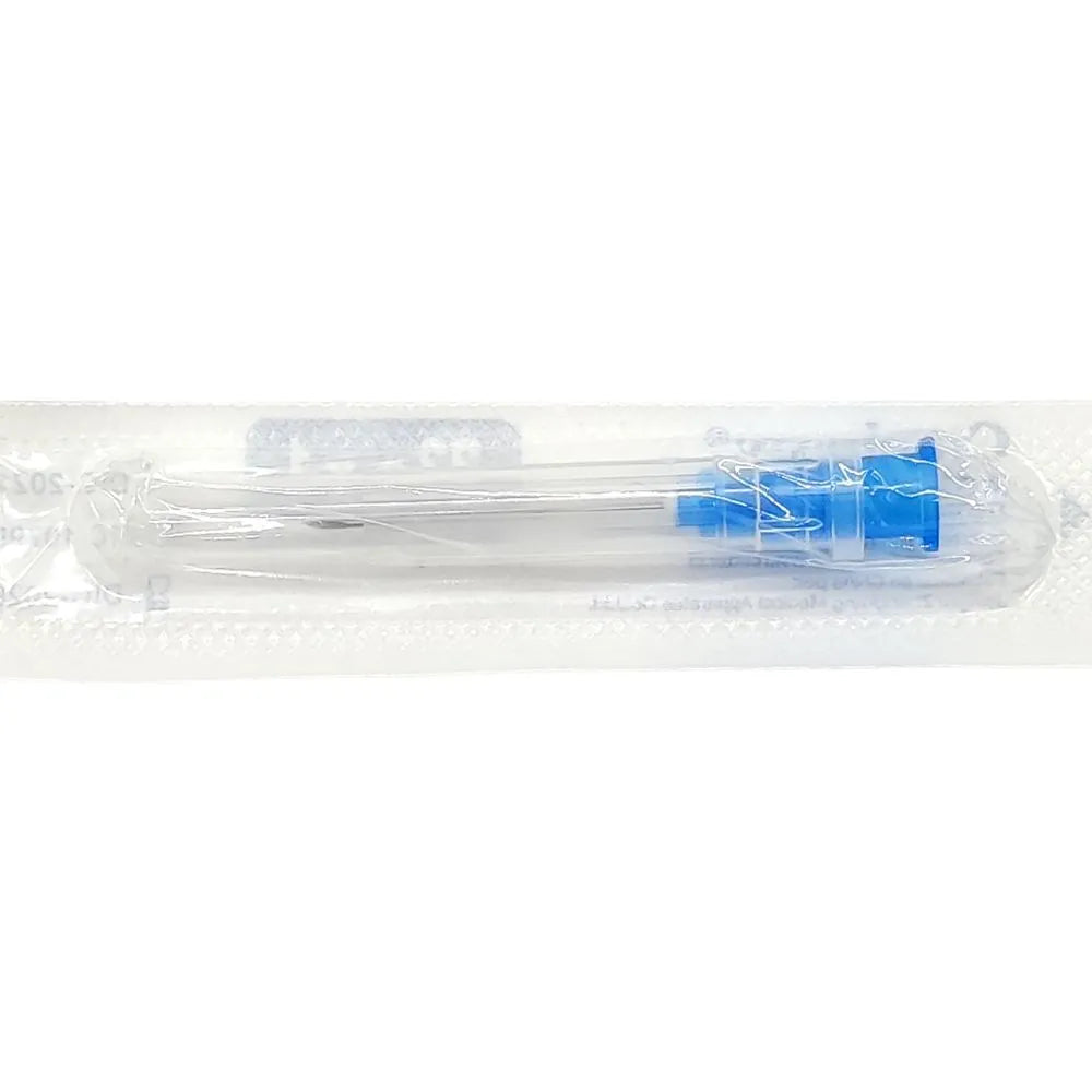 Aguja hipodérmica estéril 23G x 1 pulgada Cranberry para jeringas luer slip o luer lock