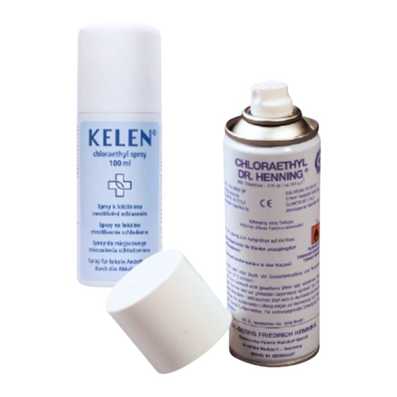 Kelen anestesia en spray Cloruro de Etilo