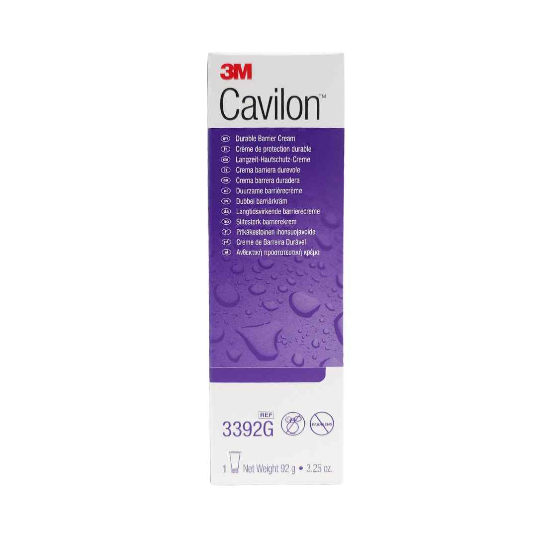 Caja de crema barrera duradera 3M Cavilon de 92 gramos, utilizada para proteger la piel contra la humedad e irritaciones