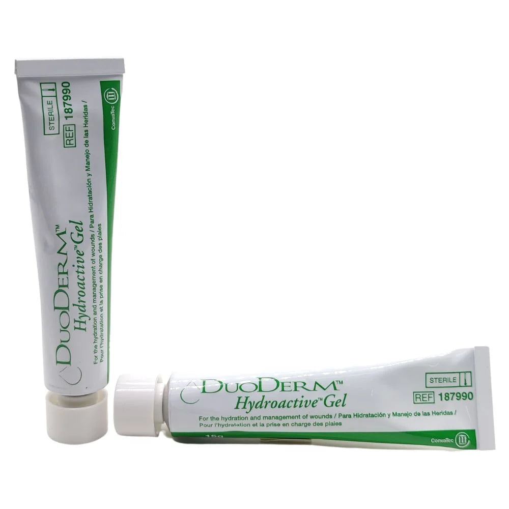 Duoderm Hydroactive Gel 30g hidrogel médico para heridas con tejido necrótico Convatec Chile