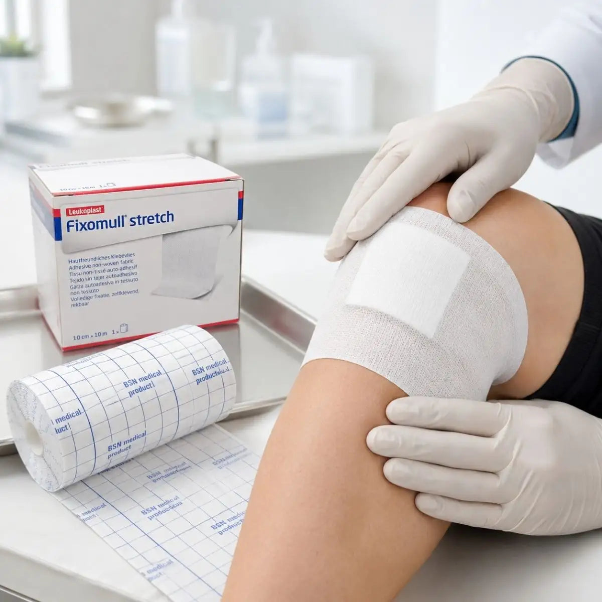 Fixomull Stretch Venda Gasa Adhesiva BSN Medical - Fijación Elástica de Apósitos