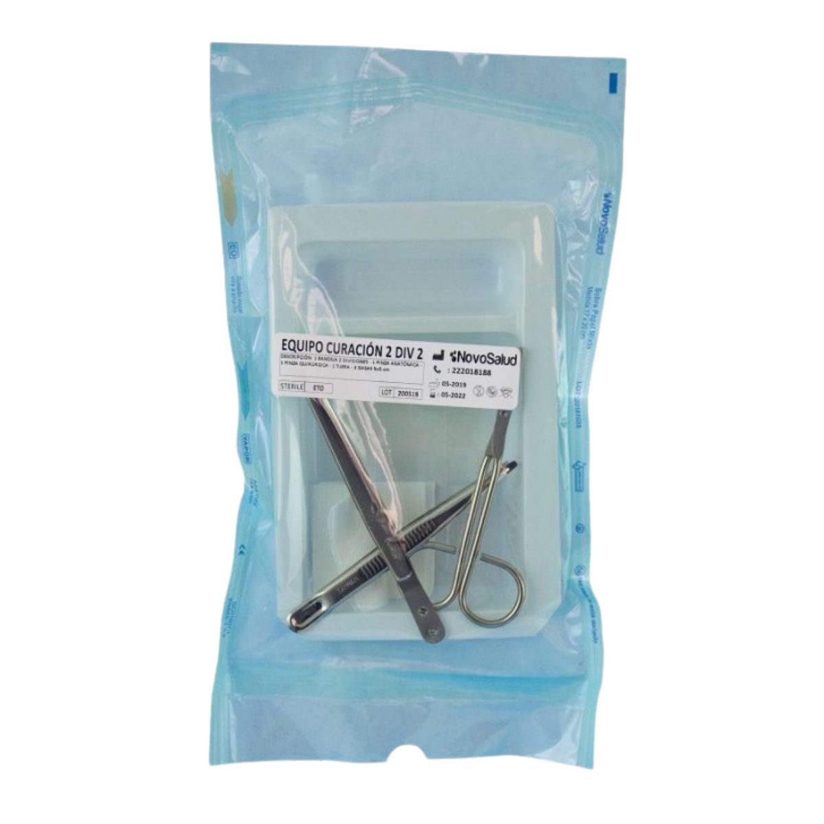 kit de curaciones para botiquin y primeros auxilios